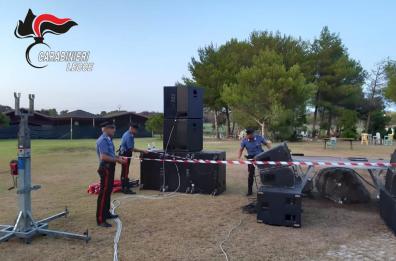 Discoteca non autorizzata a Vernole: sequestrata parte di un'area camper