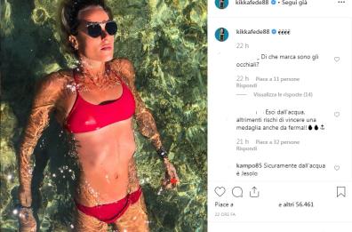 Federica Pellegrini sceglie la Puglia per le vacanze: ecco lo scatto al mare