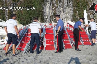 San Foca, sequestrato lido abusivo: restituiti circa 300 mq di spiaggia libera
