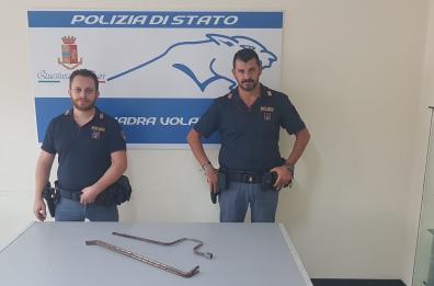 Bari, tentano furto in negozio: presi due extracomunitari