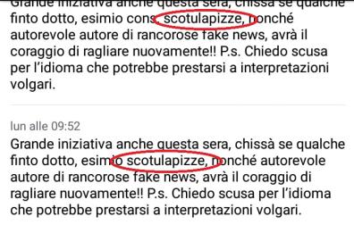 Miggiano, «quello scotulapizze»: l'offesa sul web a un consigliere comunale gay