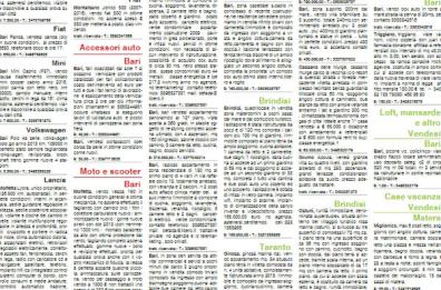 Gazzettaffari, gli annunci pubblicati l'8 settembre 2019 Gazzettaffari, gli annunci pubblicati l'8 settembre 2019