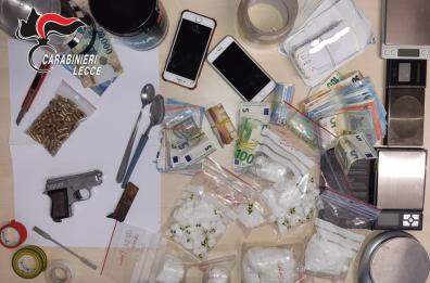 Fiumi di droga in Salento, recuperati 12mila euro in contanti: 3 arresti