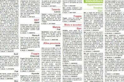 Gazzettaffari, gli annunci pubblicati il 15 settembre 2019 Gazzettaffari, gli annunci pubblicati il 15 settembre 2019