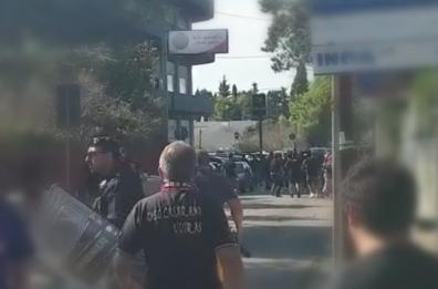 Scontri violenti tra tifosi Casarano e Taranto: 17 denunce