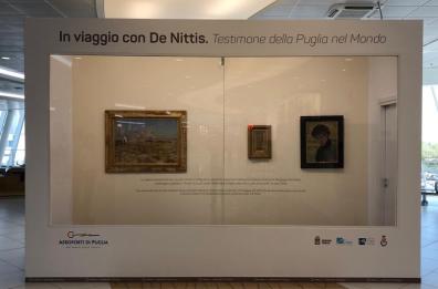 «In viaggio con De Nittis»: l'artista pugliese in mostra all'aeroporto di Bari