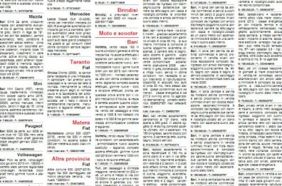 Gazzettaffari, gli annunci pubblicati il 13 ottobre 2019 Gazzettaffari, gli annunci pubblicati il 13 ottobre 2019