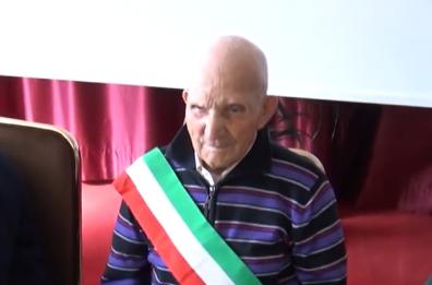 Roseto Valfortore, nonno Giovanni da record: spegne 110 candeline