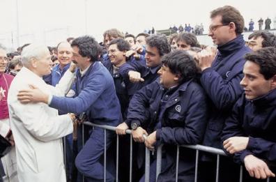 Taranto, 30 anni fa la visita di Papa Wojtyla all'Italsider