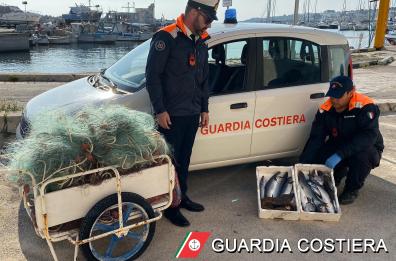 Pesca illecita nel Salento: sequestrate attrezzature e 19kg di prodotto