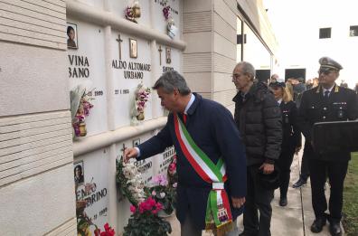 Foggia, 20 anni fa il crollo di viale Giotto: la cerimonia di commemorazione