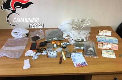San Paolo Civitate, mini market della droga in casa: arrestato 18enne