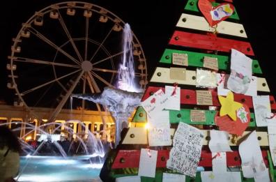Al via il Natale a Foggia con ruota panoramica, pista di pattinaggio e albero illuminato
