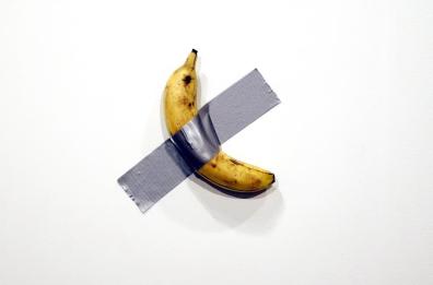 Se l'arte si può mangiare come fosse una banana