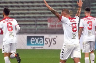 Casertana - Bari 0-3, biancorossi chiudono girone di andata al secondo posto