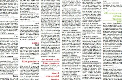 Gazzettaffari, gli annunci pubblicati il 17 novembre 2019 Gazzettaffari, gli annunci pubblicati il 17 novembre 2019