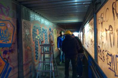 Bari, sottopasso Giuseppe Filippo cambia look: in arrivo vetri e luci a led