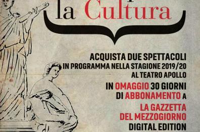 Lecce, il teatro pubblico pugliese e la Gazzetta insieme per la cultura