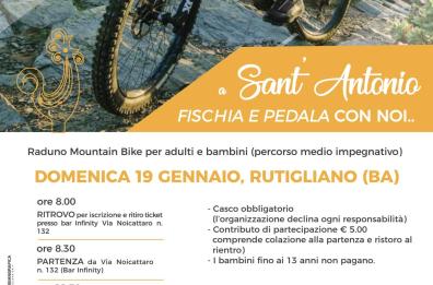 A Rutigliano parte la pedalata naturalistica in sella alle mountain bike