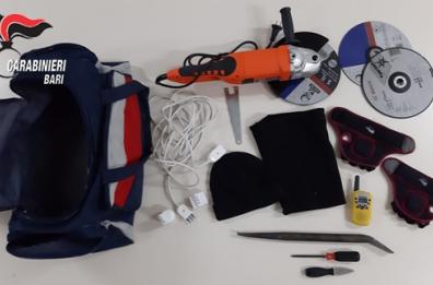 Putignano, topo d'appartamento in trappola: pizzicato mentre parla con il walkie talkie