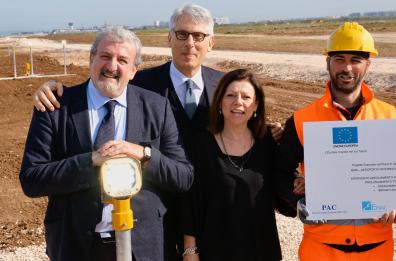 Aeroporto di Bari, inaugurato prolungamento della pista d'atterraggio