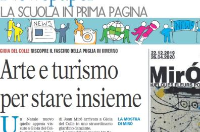 Newspapergame, le pagine degli studenti-giornalisti di Gioia, Locorotondo e Taranto