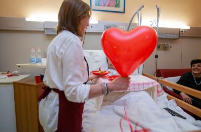 Potenza, San Valentino all’Hospice dell’ospedale San Carlo