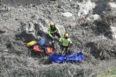 Recupero corpo di Giovanni Montesano a Matera