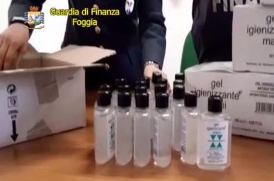 Cerignola, società vendeva gel igienizzante sul web a prezzi 5 volte più alti: interviene la GdF
