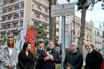 Bari, scoperta targa dedicata a Rose Montmasson, unica donna che partì con i Mille