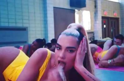 Dua Lipa sexy nel video di «Let's Get Physical Work Out»