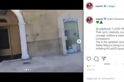 Decaro è una star social, anche Naomi Campbell stregata dal sindaco di Bari