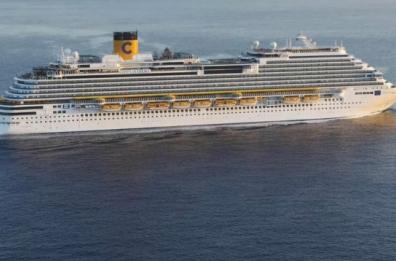 Coronavirus, marittimo di Mola a bordo della Costa Diadema ha polmonite