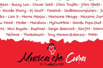 «Musica che cura», il festival streaming con 30 artisti che si esibiranno via web: nella line-up anche Nandu Popu, Mama Marjas, Marianne Mirage