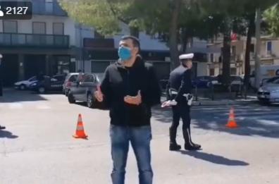 Covid 19 a Bari, check point con 10 agenti per le strade, Decaro: «Bari non sarà una città senza nonni»