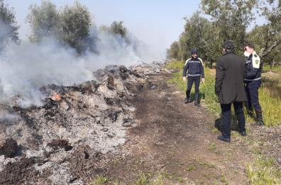  Barletta, la «Terra dei fuochi» in contrada Callano