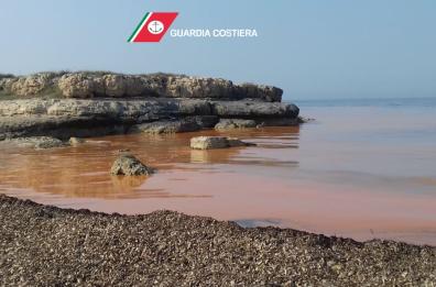 Alghe rosse in mare, Guardia costiera effettua campionamenti 