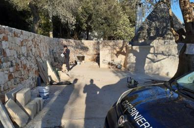 Cisternino, «Abusivo l’ampliamento dei trulli»:  denunciate 4 persone