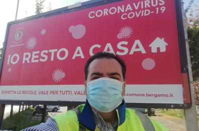 Da Policoro a Bergamo: «io postino nel cuore del contagio»