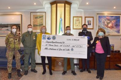Gioia, solidarietà alimentare: il contributo della base al Comune