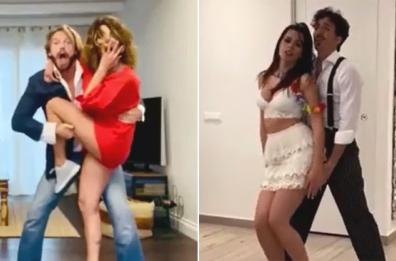 Togni Russo VS Peron Bambaci: sexy coppie di Ballando a casa