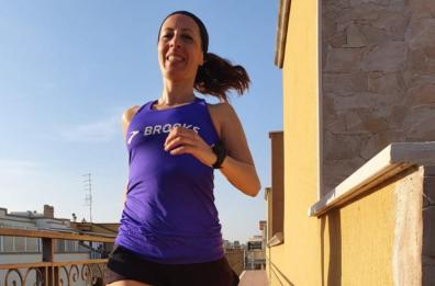 Francavilla Fontana, maratona sul terrazzo per restare in forma