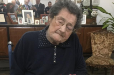 Alezio, i 112 anni di nonna Carmela col Coronavirus: ha visto due guerre e la «spagnola»