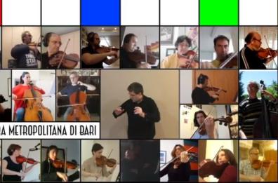 Bari, l’Orchestra Sinfonica dedica ai medici un «concerto virtuale»