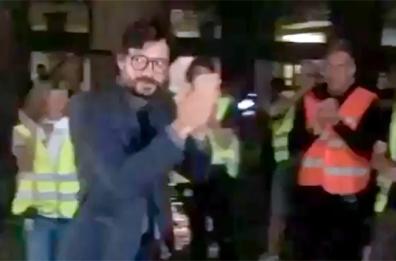 Ultimo giorno de La Casa di Carta, il Professore ringrazia