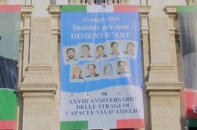 23 maggio 1992: 28 anni dopo la strage di Capaci suona la banda della Polizia davanti il Miur 