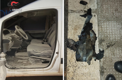 Conversano, con bottiglia piena di benzina dà fuoco ad un'auto: arrestato piromane