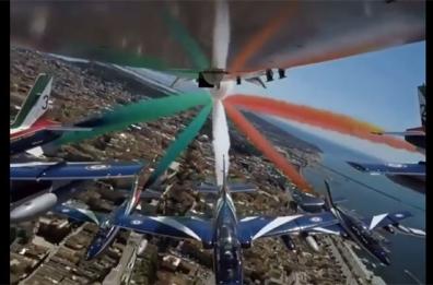 2 GIUGNO - Vasco Rossi, Frecce Tricolori sulle note Guarda Dove Vai