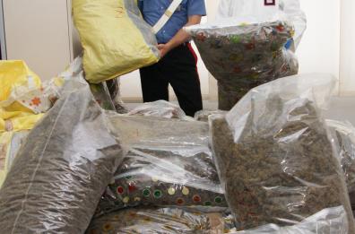 Castellaneta, beccato con 134 kg di marijuana: arrestato 31enne