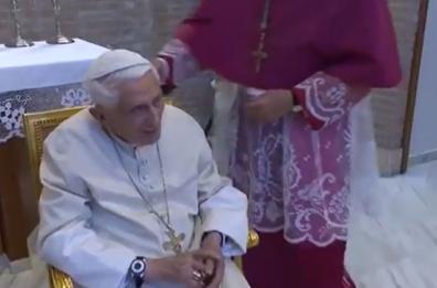 Papa Benedetto XVI in Germania visita fratello Georg Ratzinger